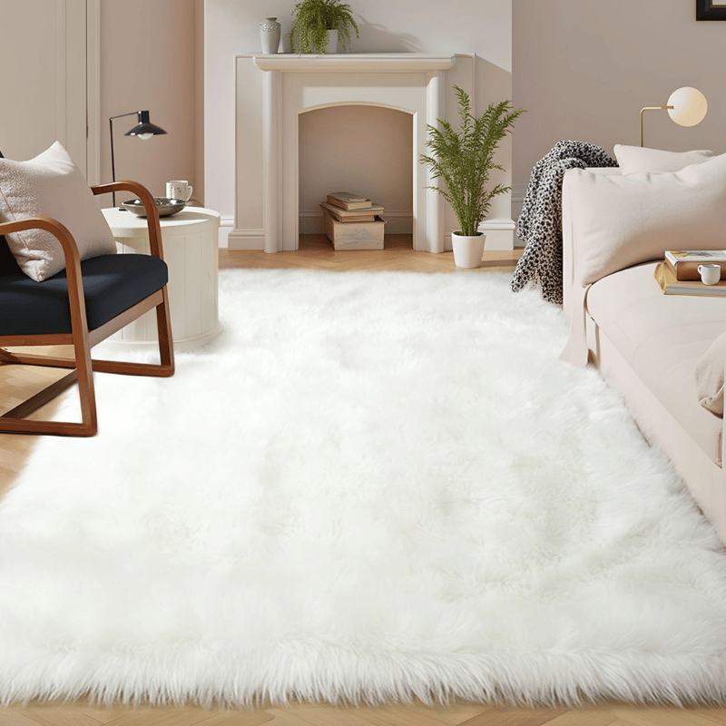 Faux Fur Area Rug
